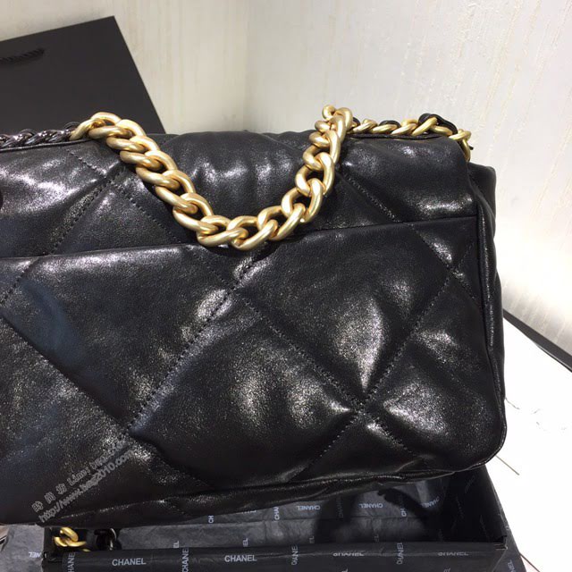 Chanel女包 Chanel秋冬19Bag 小香迷菱格紋 Chanel口蓋包 Chanel鏈條包手拎斜挎包  djc3910